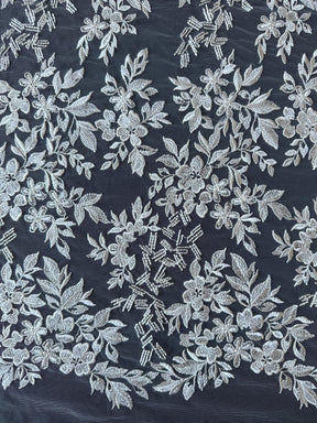 Ivory Embroidery Lace - Nuria