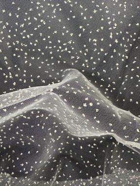 White Glitter Tulle - Blinder