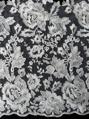 Ivory Wide Width Lace Edging - EF4003