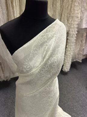 Ivory Waistcoat Fabric - Stockholm