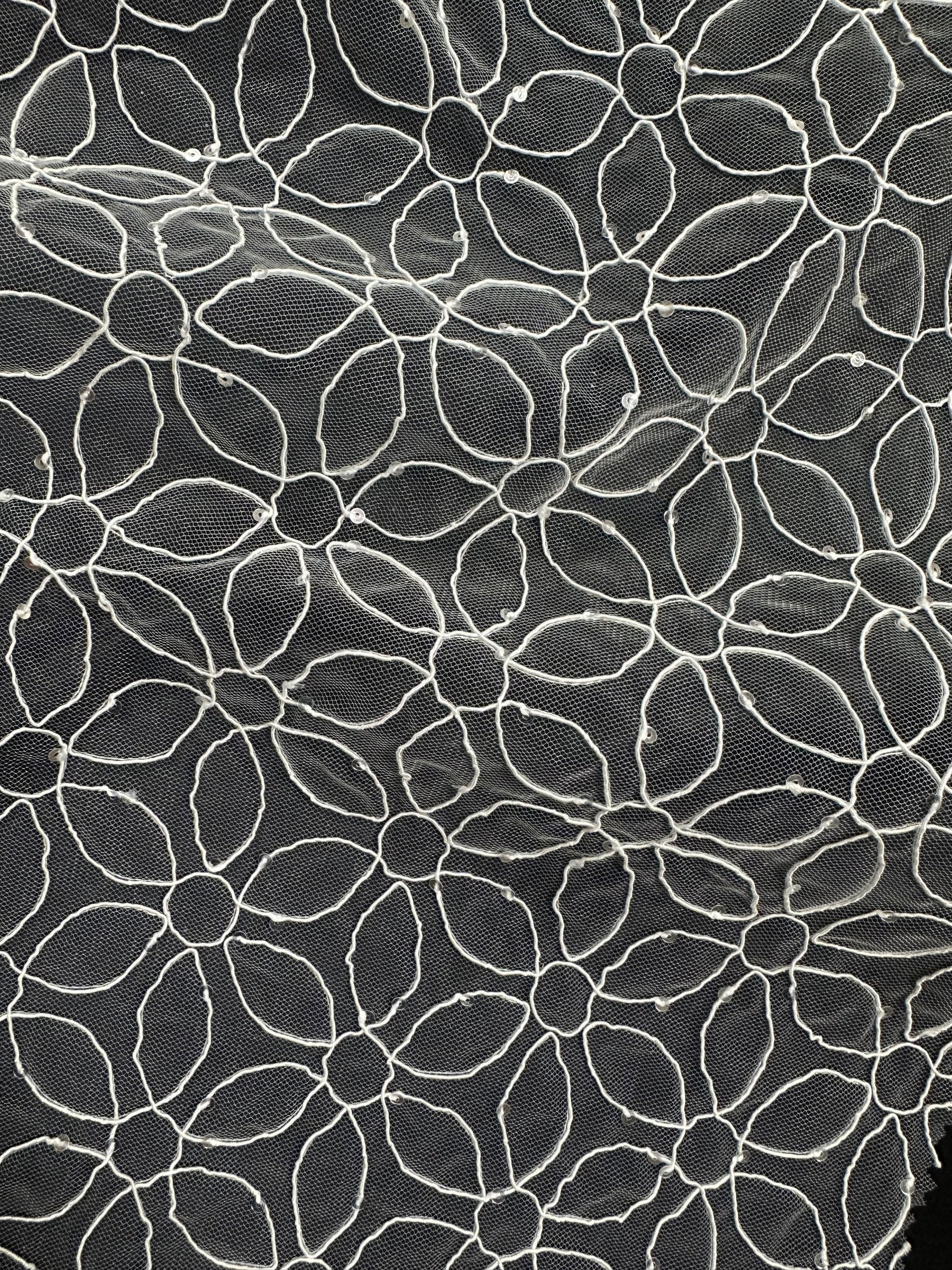 Ivory Corded Lace - Harriet (CF)