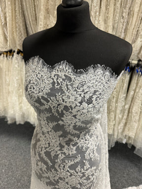 Ivory Beaded Lace - Manny