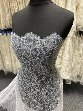White Chantilly Lace - Samantha