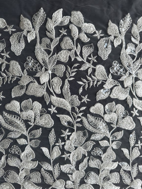 Ivory Beaded Embroidery Lace - Cheney