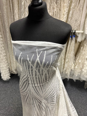 Ivory Sequin Tulle - Galatasaray