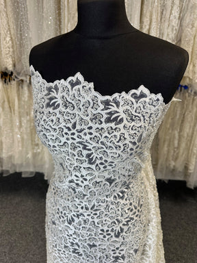 Discounted Ivory Beaded Embroidery Lace - Ramona