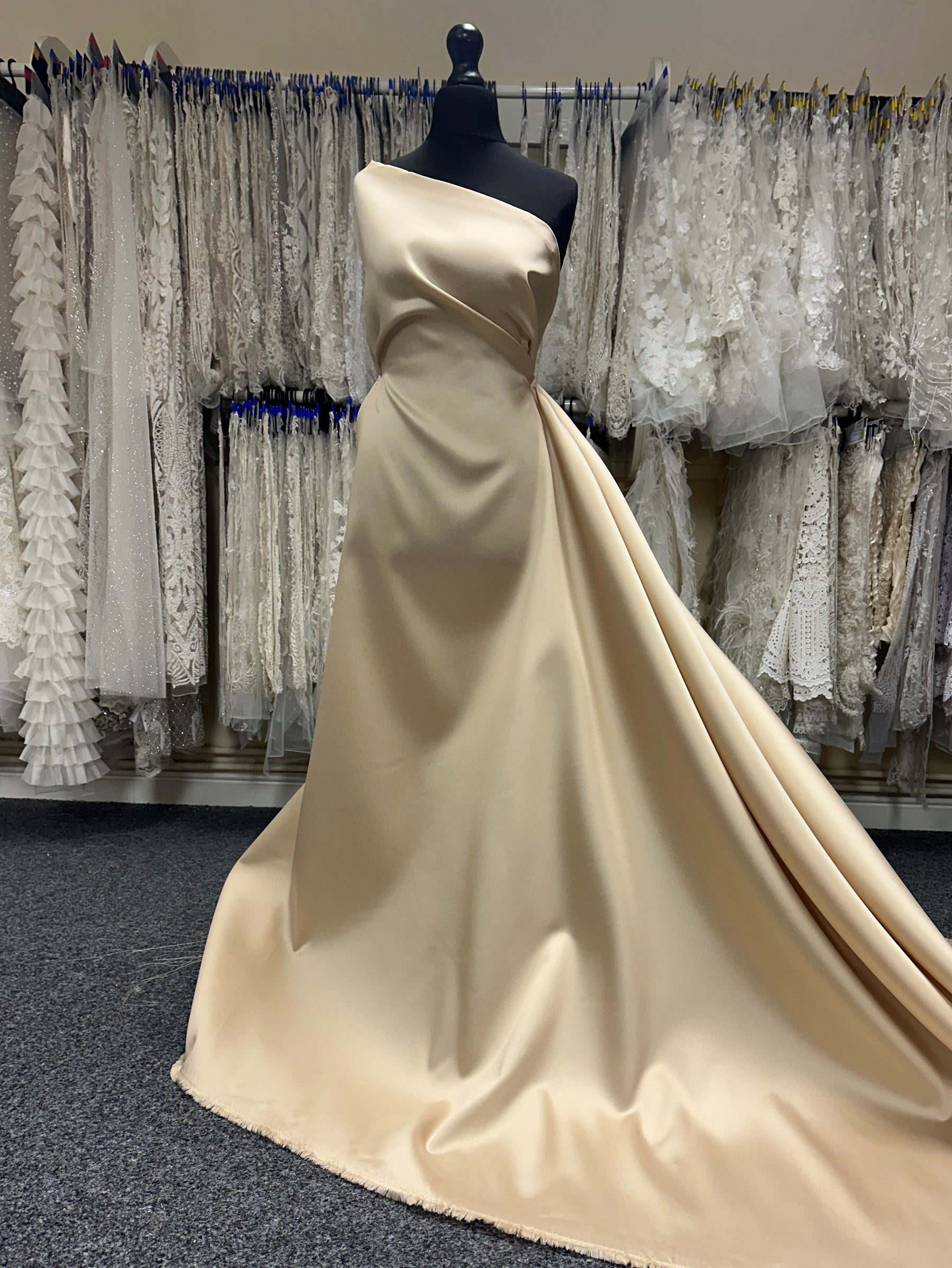 honey silk dress Ruan and Kirsty in the Honey Silk Gown Grace Loves Lace US