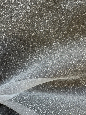 Ivory Polyester Crinkle Organdy - Blizzard