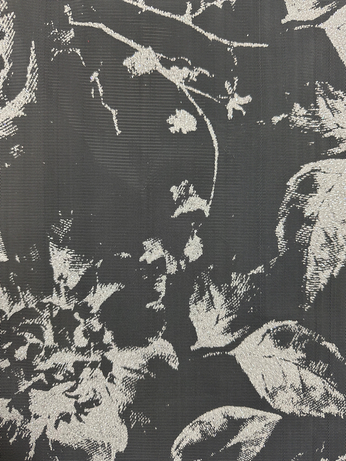 Ivory Glitter Lace - Needle (CF Nicola)