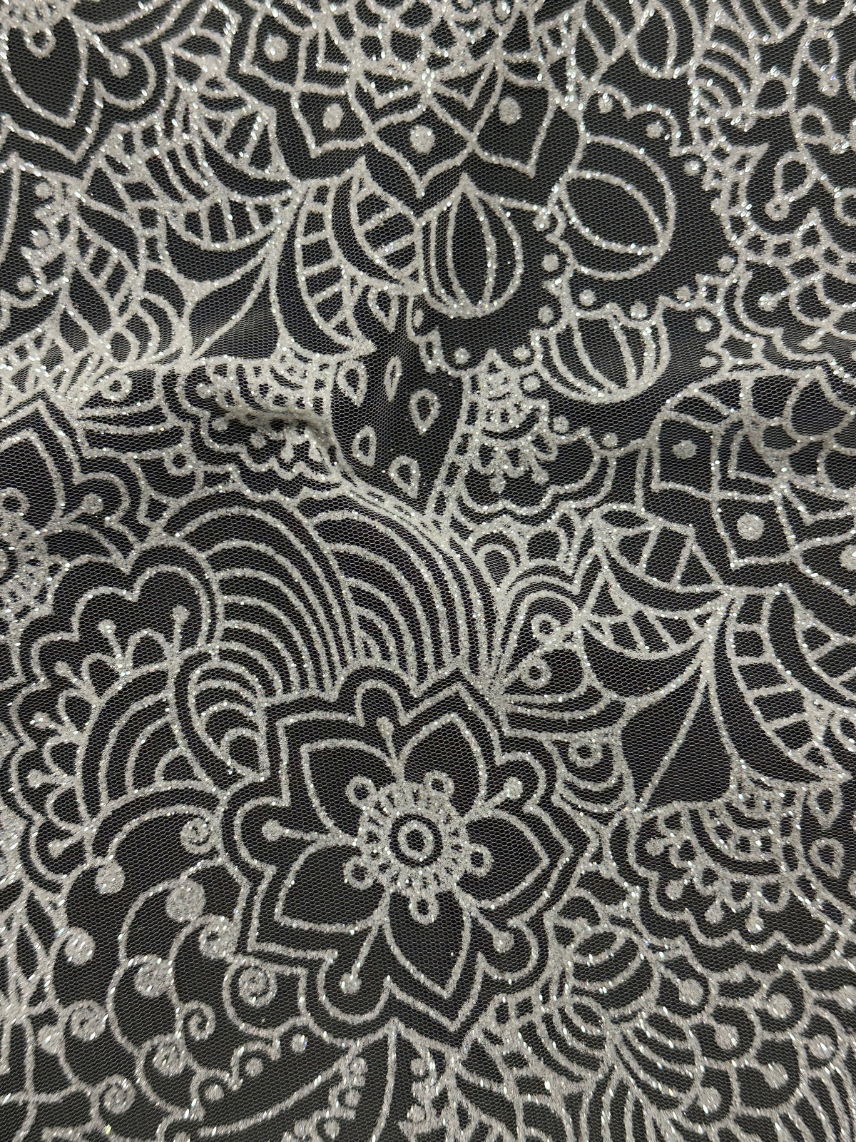 Ivory Glitter Tulle - Glutton