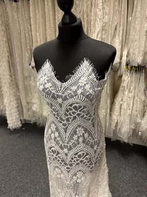 Ivory Beaded Lace - Gaia