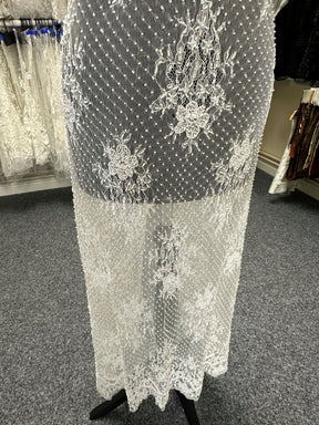 Ivory Beaded Lace - Sincere