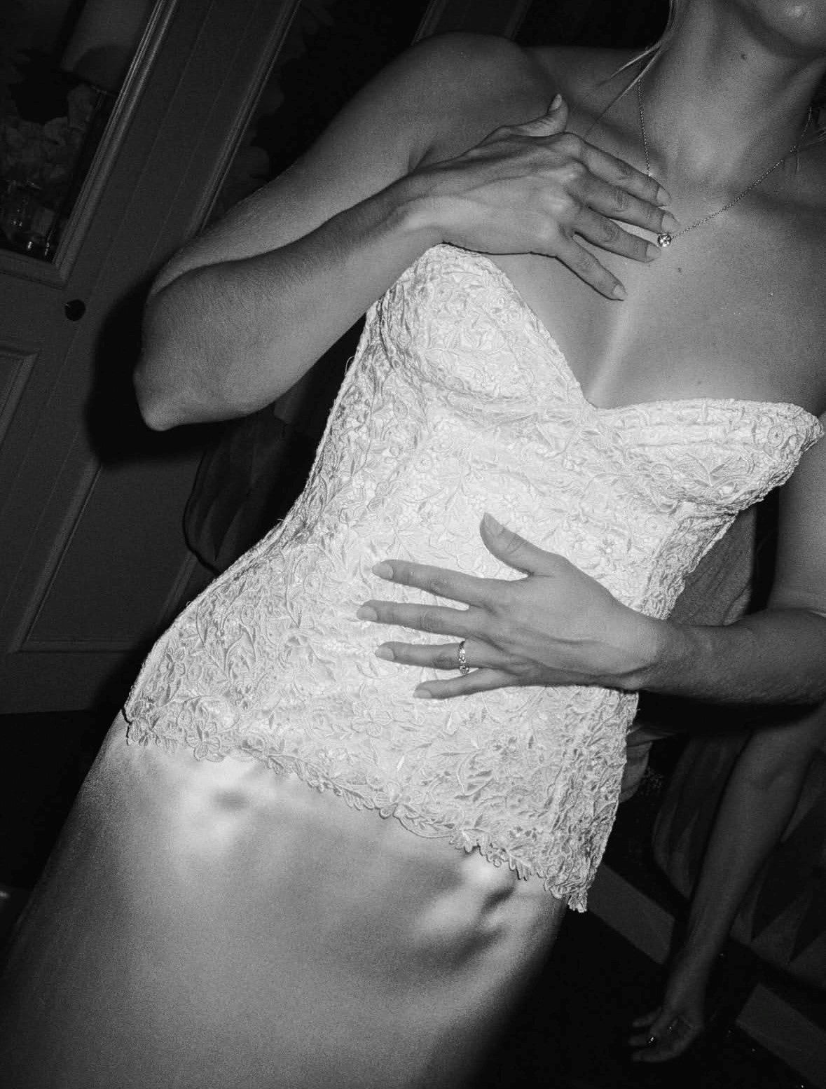 Ivory Guipure Lace - Bertha