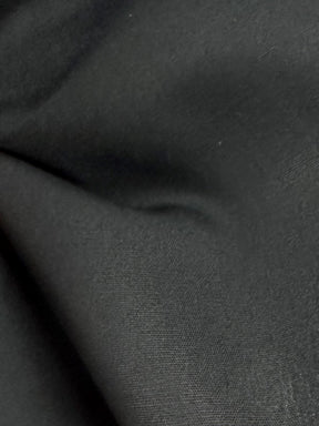 Black Cotton Poplin
