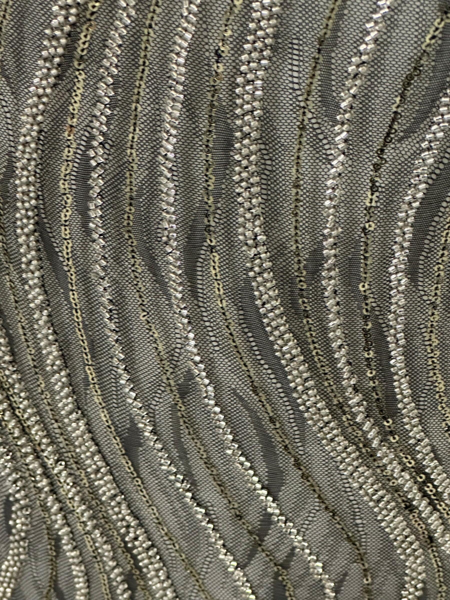 Black and Gold Embellished - EB1064