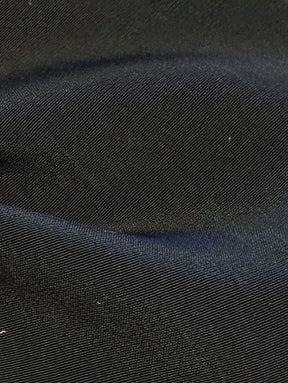 Lightweight Black Polyester Satin -  Jamaica