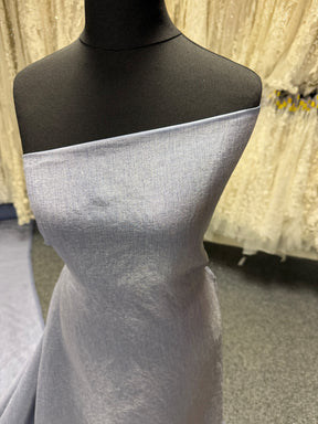 Blue Viscose Blend Fabric  - Ferrari