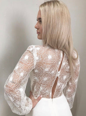 Ivory Embroidered Lace - Arlo