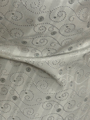 White Waistcoat Fabric - Amsterdam