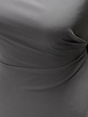 Grey Polyester Chiffon - Benevolence