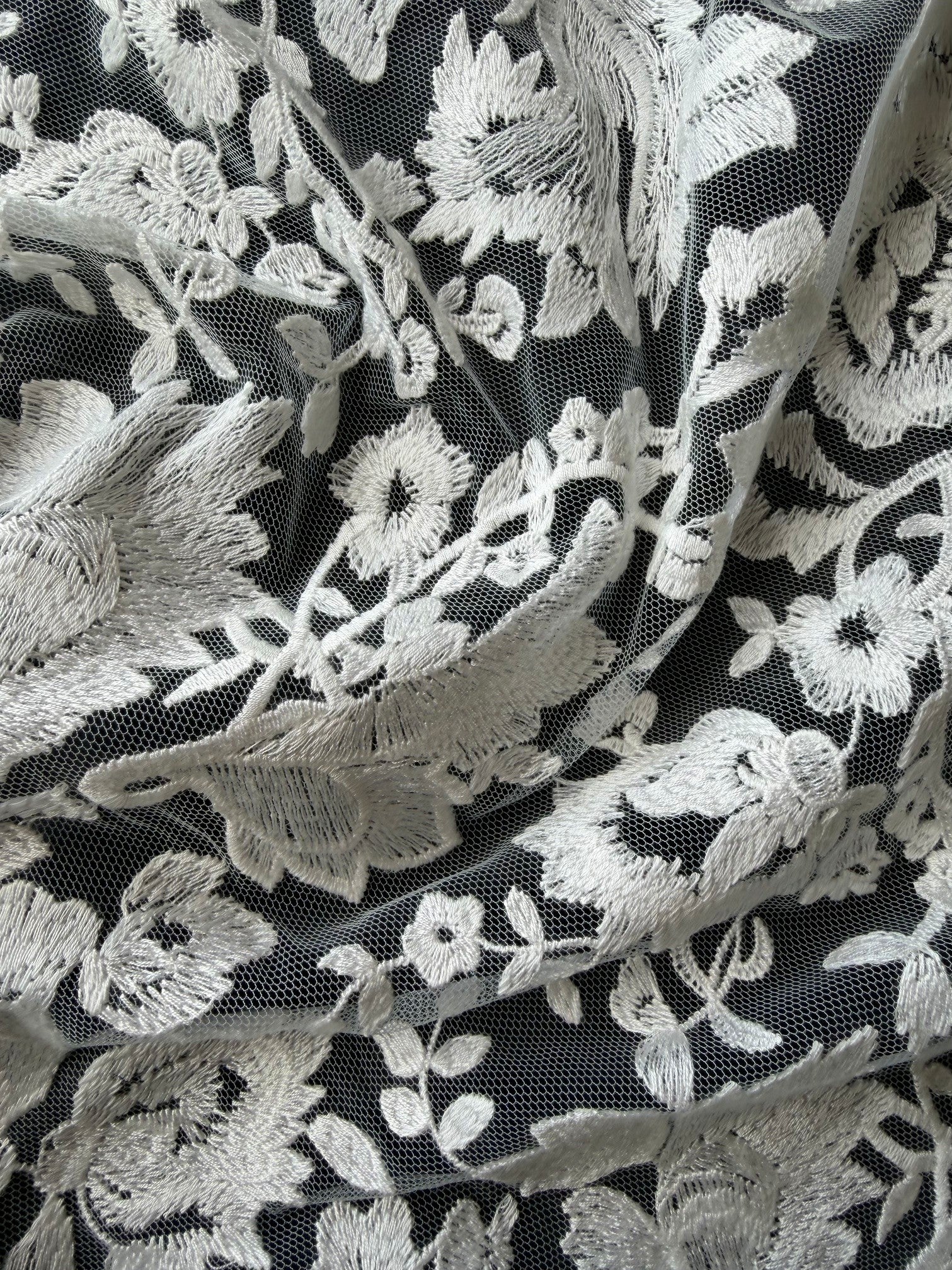 Ivory Wide Width Lace Edging - EF4003