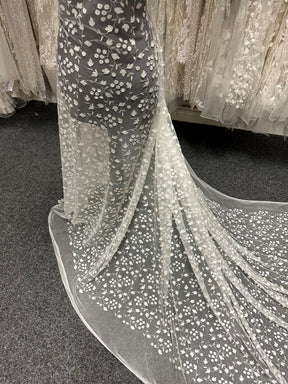 Ivory 3D Laser Lace - Poseidon
