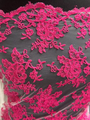 Candy Pink Lace - Philippa