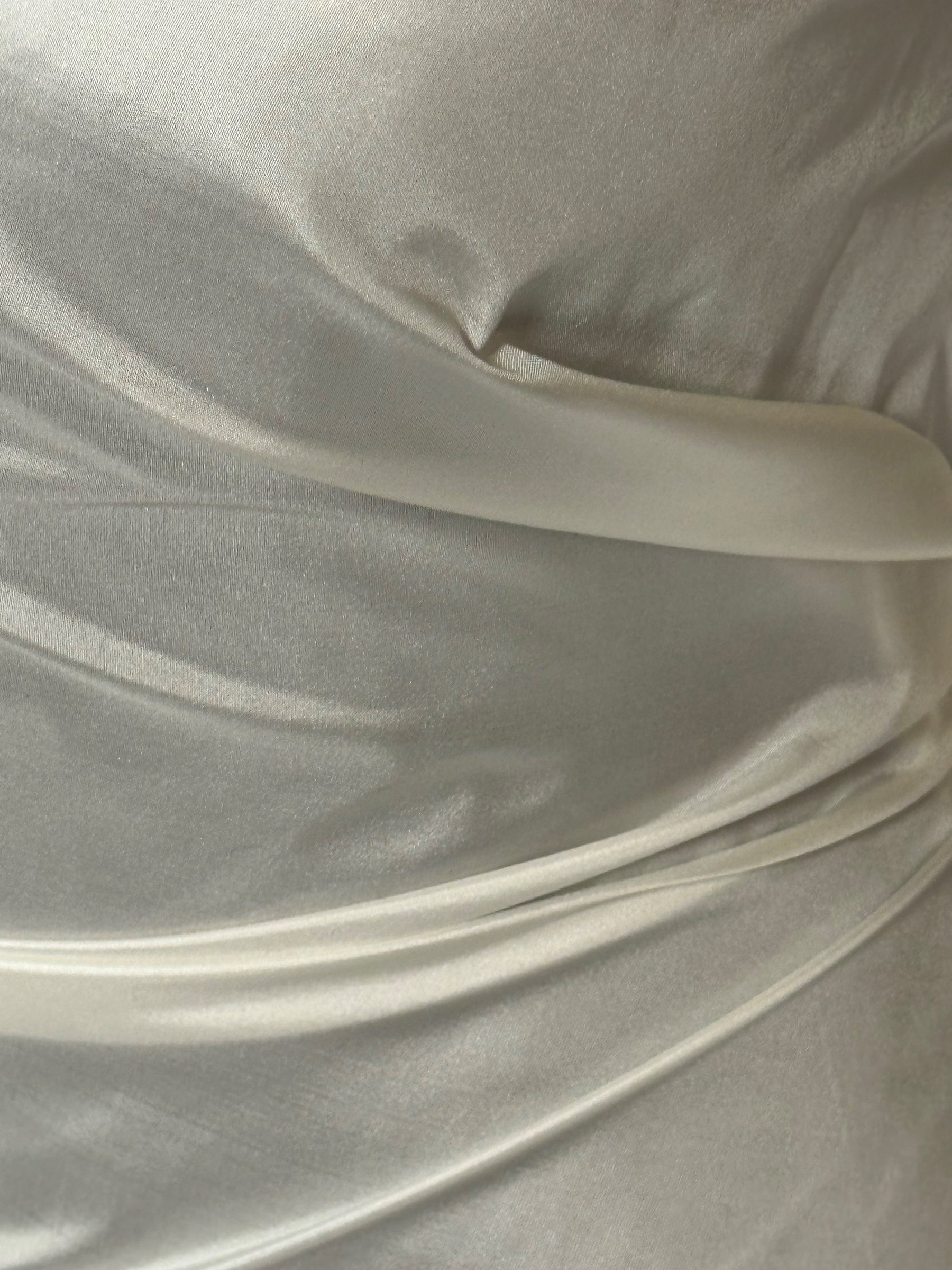 Ivory Silk Taffeta - Debutante