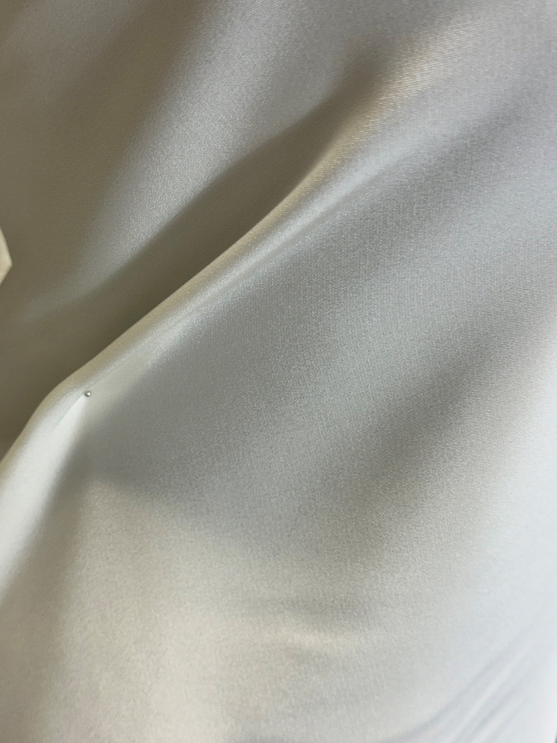 Ivory Italian Silk Crepe - Antibes