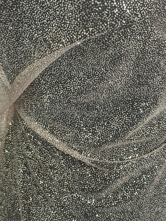 Black Silver Glitter Tulle Sorcery