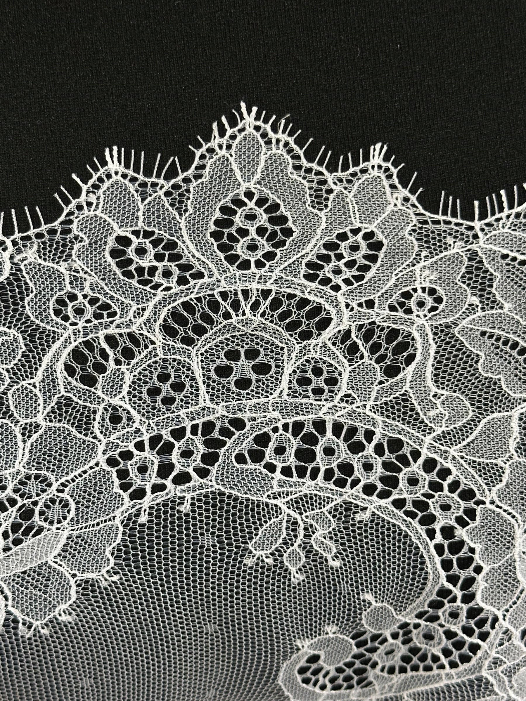 White Lace Trim - Katherine