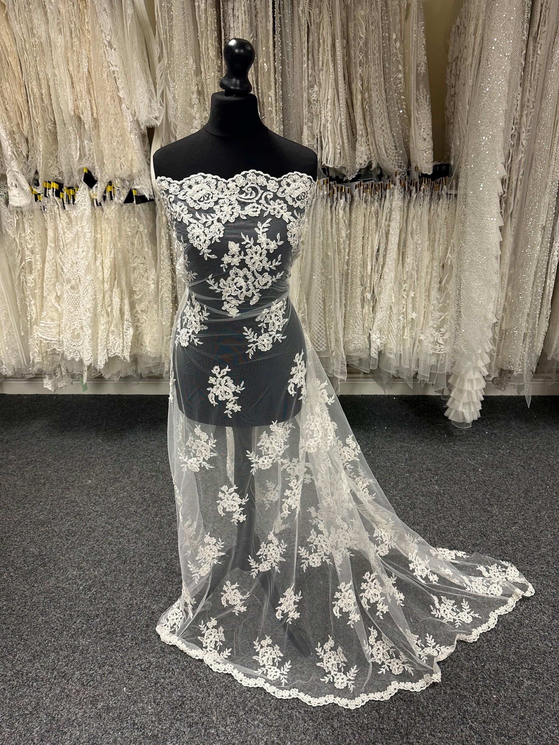 Ivory Beaded Bridal Lace - Noisy