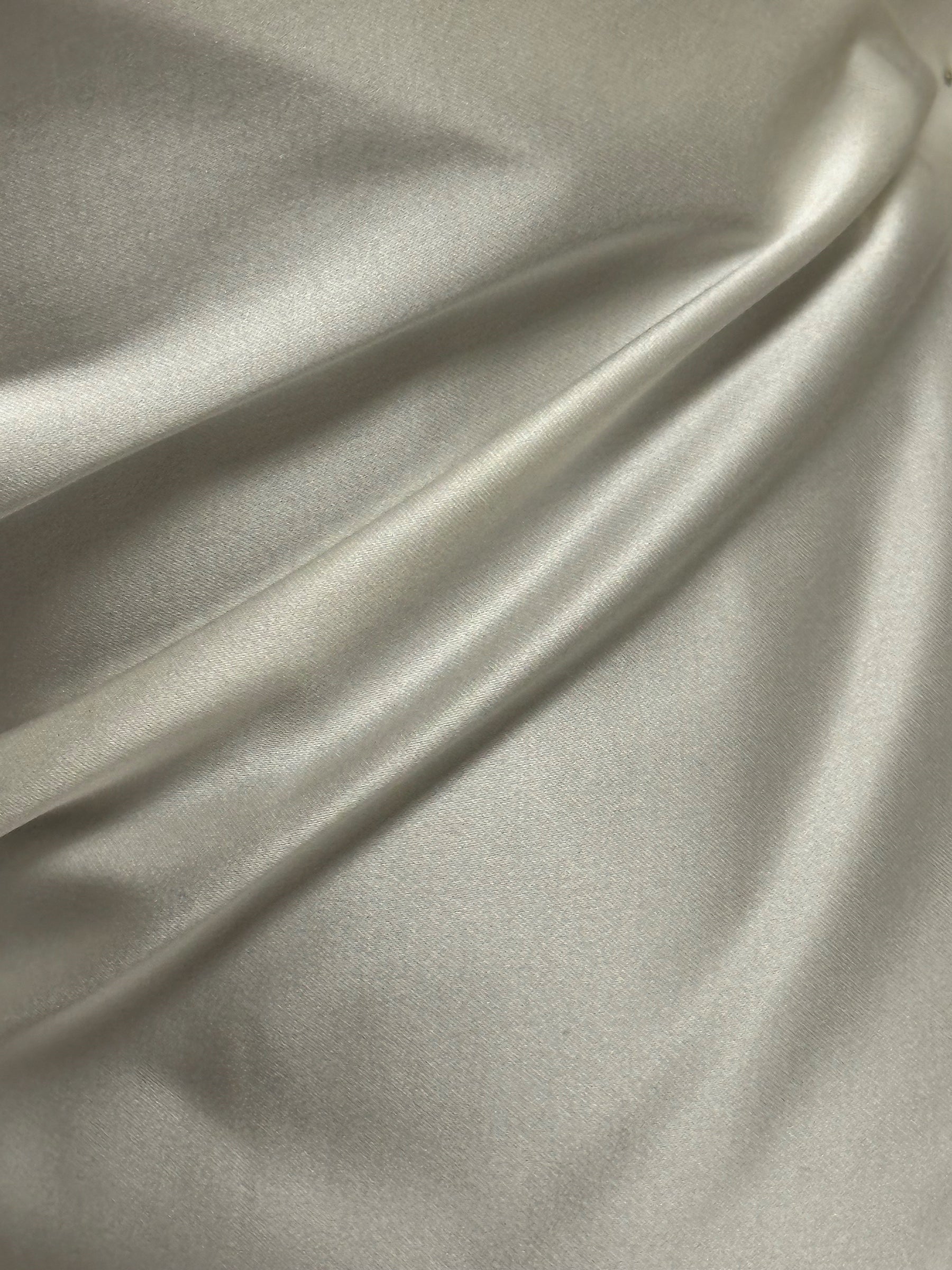 Ivory Organic Cotton Blend Satin - PH1005