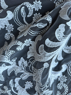 Ivory Corded Lace – Marika