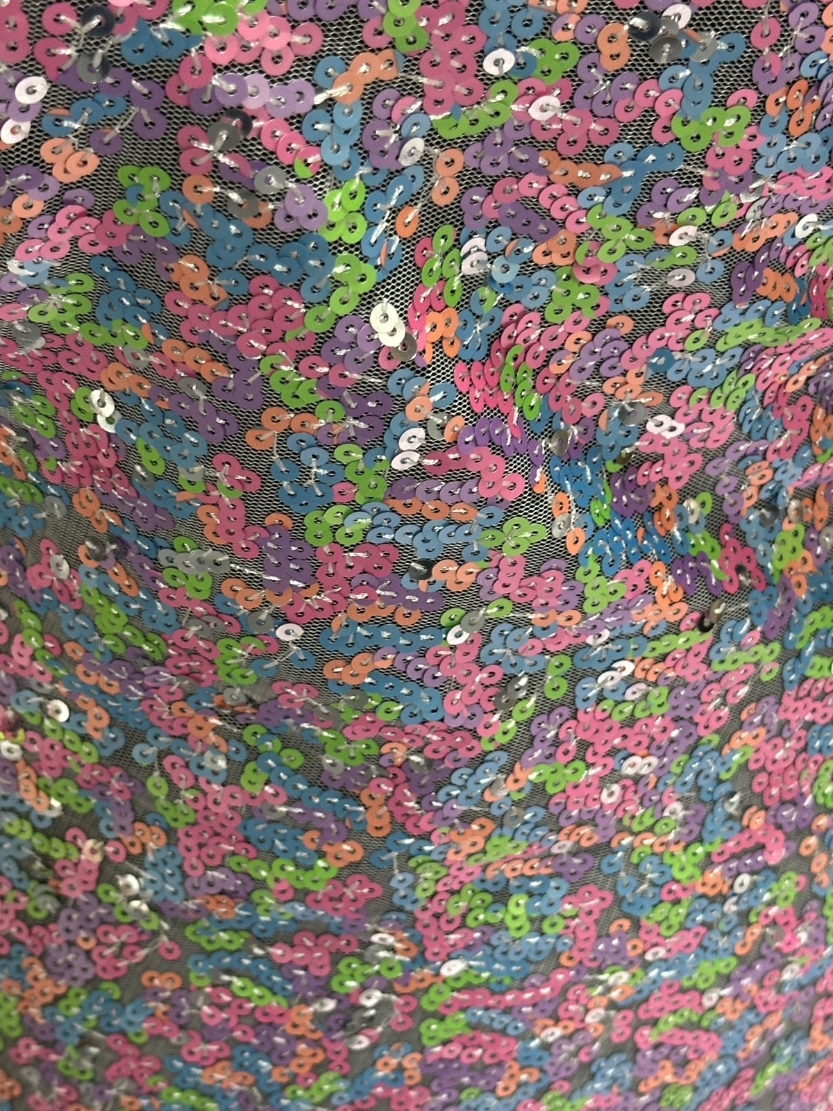 Multi-Colored Sequin Tulle - Perdita