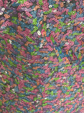 Multi-Colored Sequin Tulle - Perdita