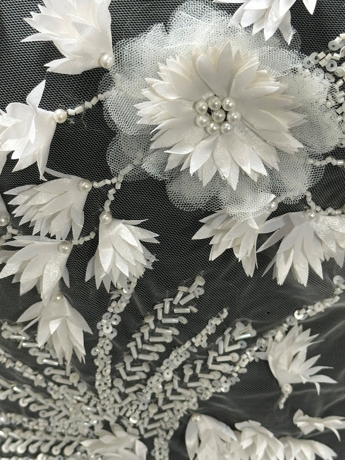 Ivory 3D Bridal Lace - Winnifred