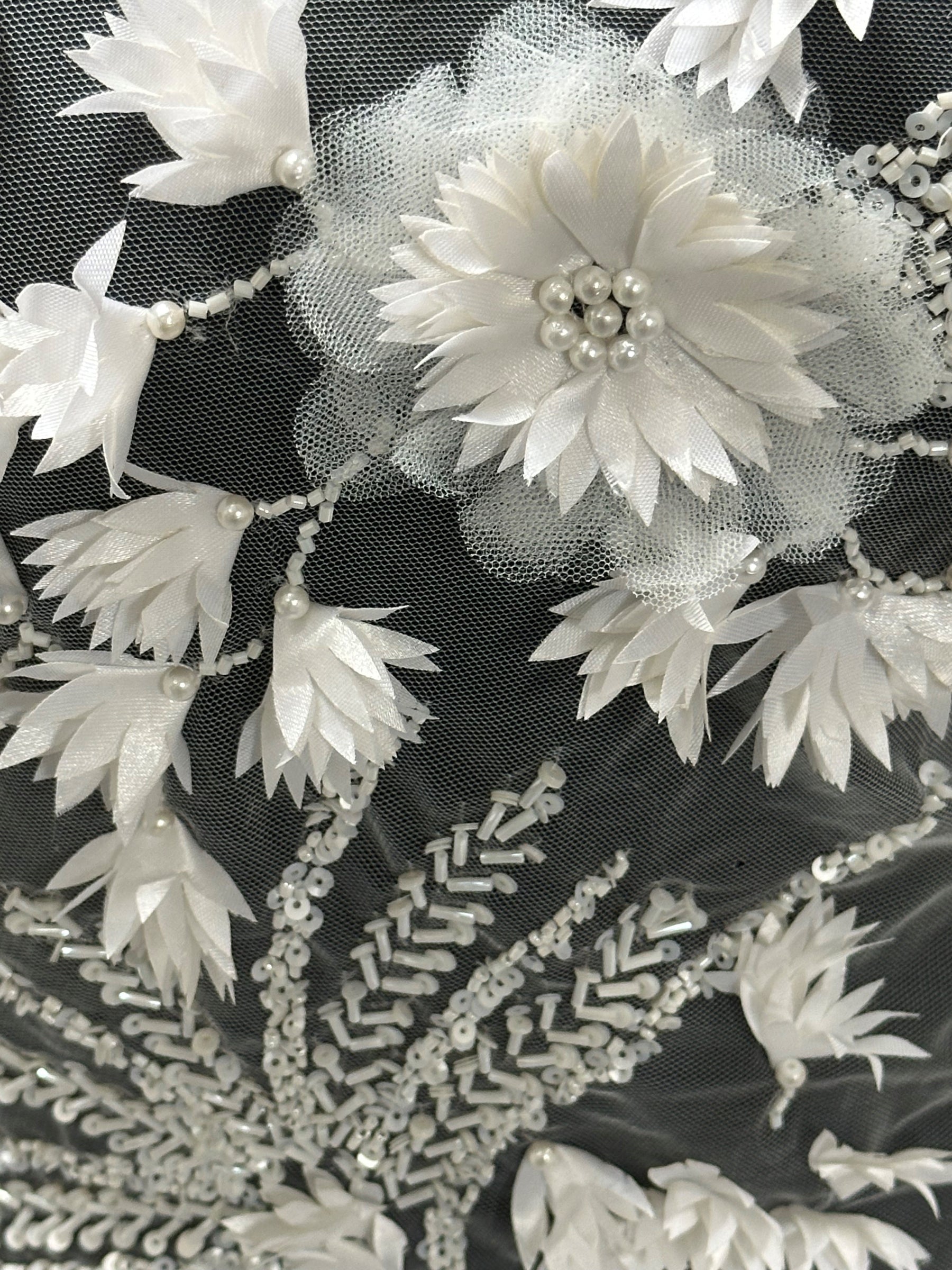 Ivory 3D Bridal Lace - Winnifred