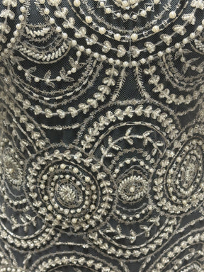 Ivory 1920s Beaded Lace - Catchy