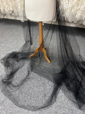 Black Tulle for Veils - Baritone