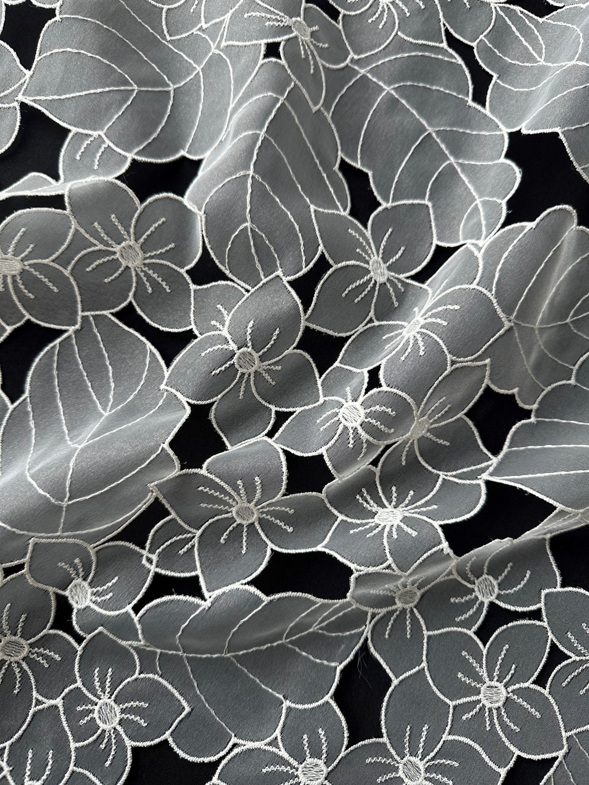 Ivory Organza Lace - Ability