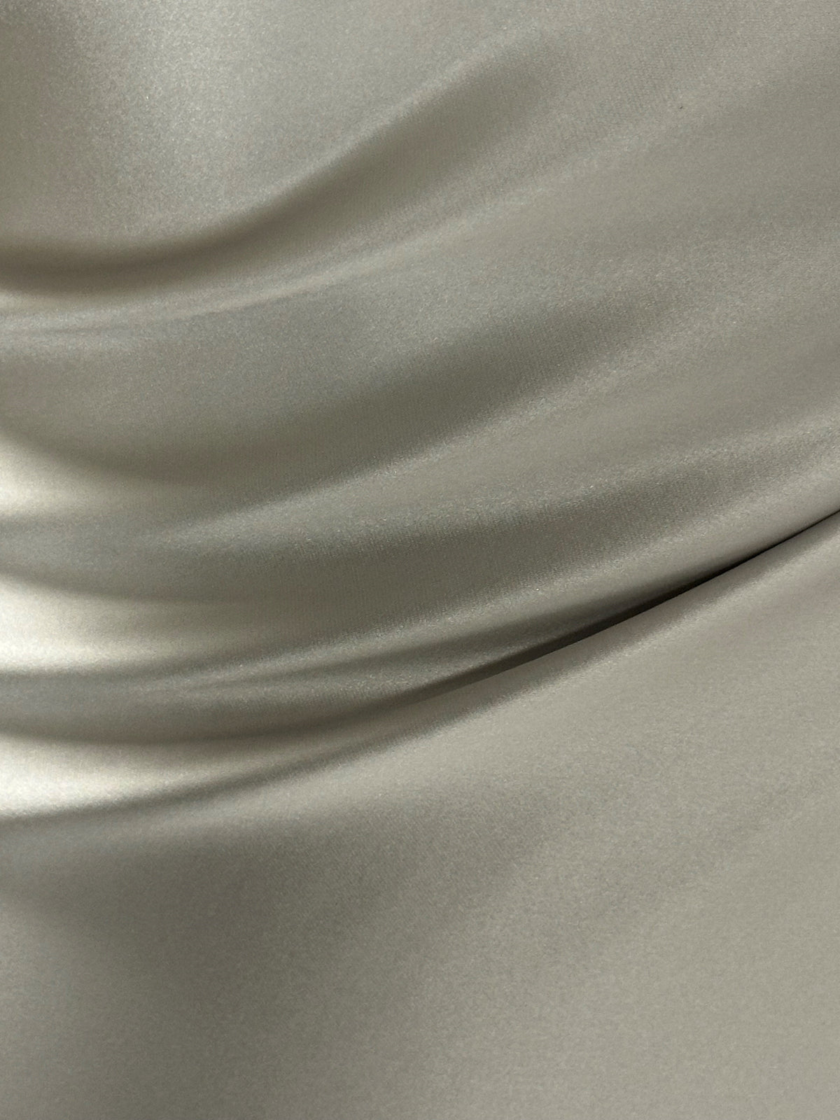 Oyster Polyester Duchess Satin - Supreme