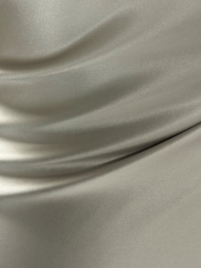 Oyster Polyester Duchess Satin - Supreme