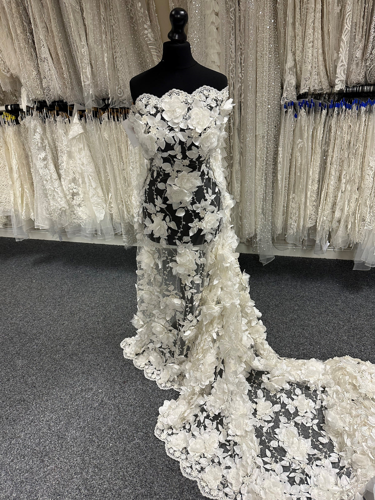 Ivory 3D Lace - Julieanne