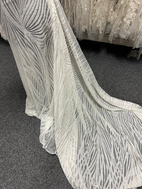 Ivory Sequin Tulle - Galatasaray