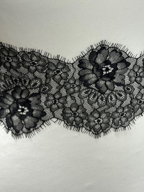 Black Lace Trim - Mina