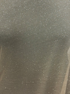 Gold Stretch Glitter Fabric - Ballerina