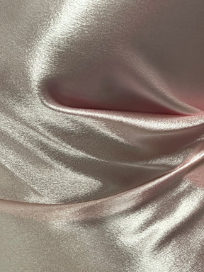 Pink Polyester Crepe Back Satin - Desire