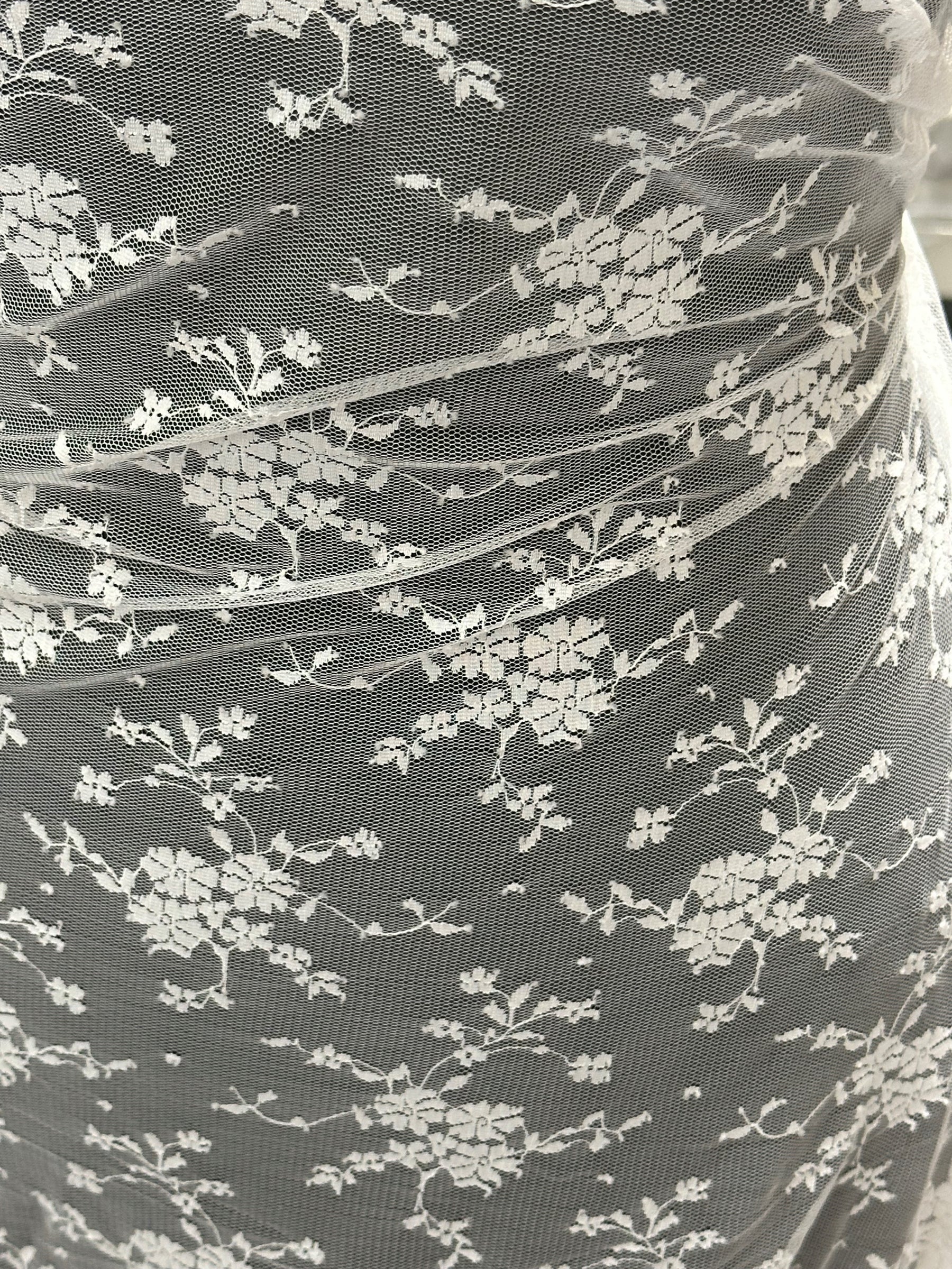 Ivory Lightweight Bridal Lace - Harley