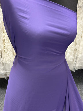 Violet Polyester Chiffon - Benevolence
